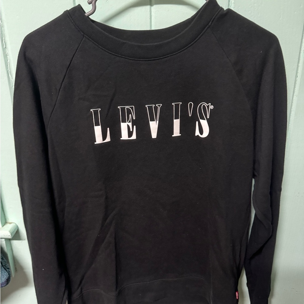 Levi's Classic Black Crewneck